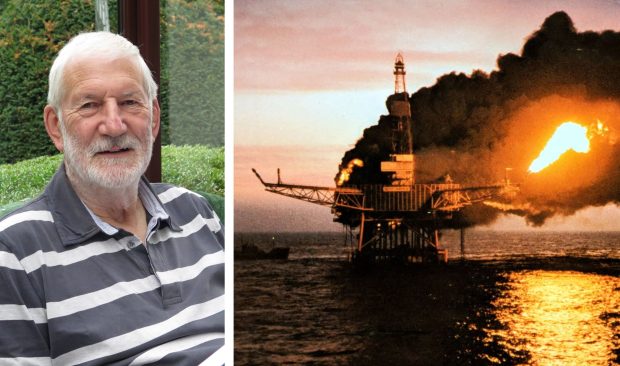 Captain Graham Church recounts the sheer frustration of being unable to help those on Piper Alpha.