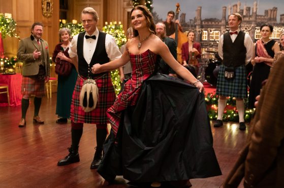 A Scottish Christmas as portrayed in Netflix film A Castle For Christmas.