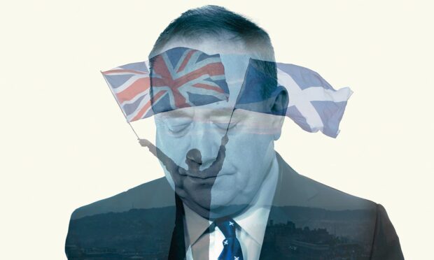 Alex Salmond was first minister during the 2014 referendum. Image: DC Thomson