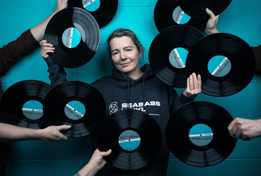 Seabass Vinyl co-owner Dominique Harvey.