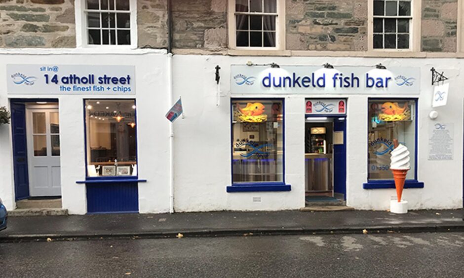 Dunkeld Fish Bar exterior