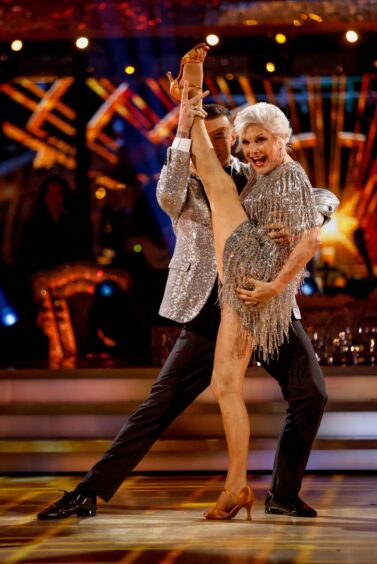 At the age of 79, Angela Rippon was the oldest contestant to appear on Strictly with professional dance partner Kai Widdrington.