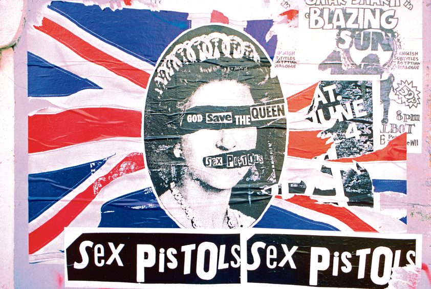 Sex Pistols album God Save The Queen.