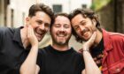 Marc Jennings, Stephen Buchanan and Stuart McPherson, co-hosts of the Some Laugh podcast.