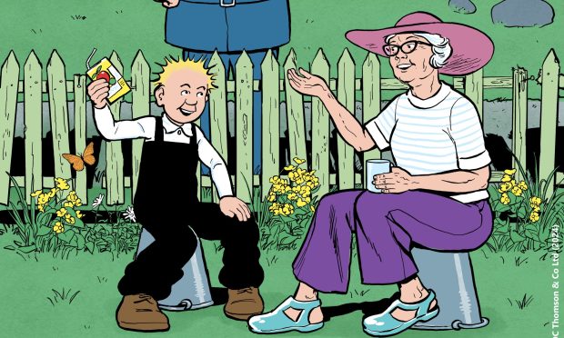 Oor Wullie joins our campaign.