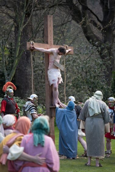Christ's crucifixion.