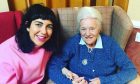 Emma Koubayssi with her gran Margaret Michie, a resident at McClymont House.