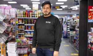 Mohammed says the shoplifting he encounters is the worst it has been in more than 30 years and estimates that he is losing up to £100 a day. He says police rarely take action.