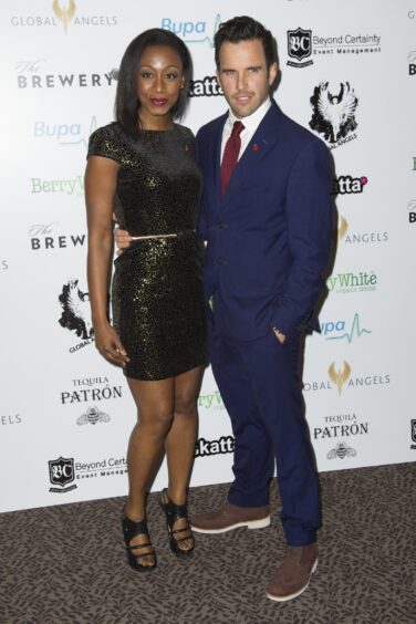 Beverley Knight and husband James O’Keefe.