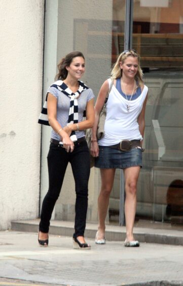 Kate Middleton and Emma Sayle.