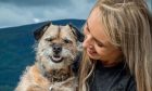 Kayleigh and Border Terrier Sid. Image: Kayleigh & Sid