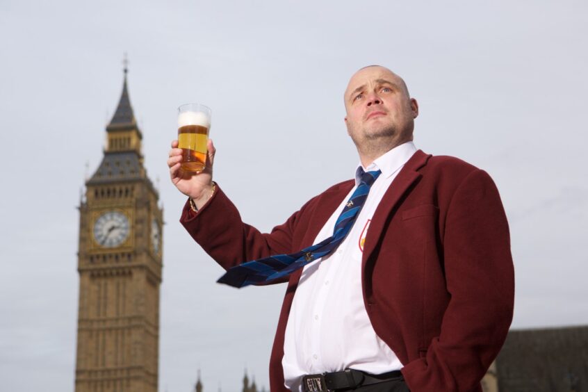 Al Murray as the Pub Landlord.