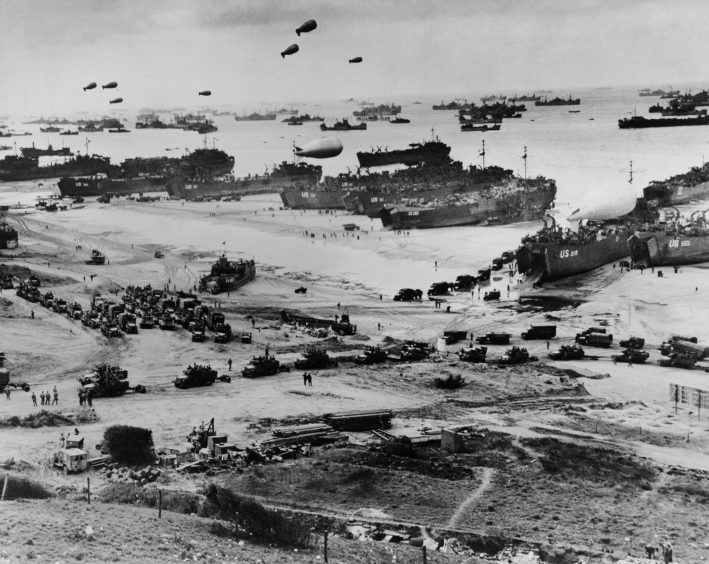 The D-Day landings.