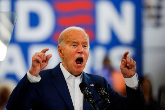 US President Joe Biden gives remarks at a high school in Detroit, Michigan. Image: Shutterstock