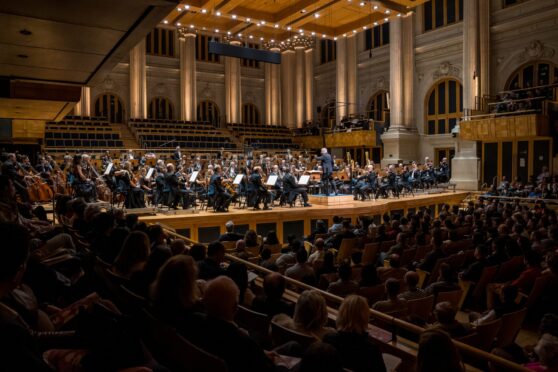 The Sao Paulo Symphony Orchestra, who will perform in Edinburgh later next month.