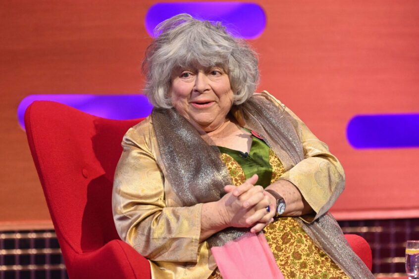 Miriam Margolyes.