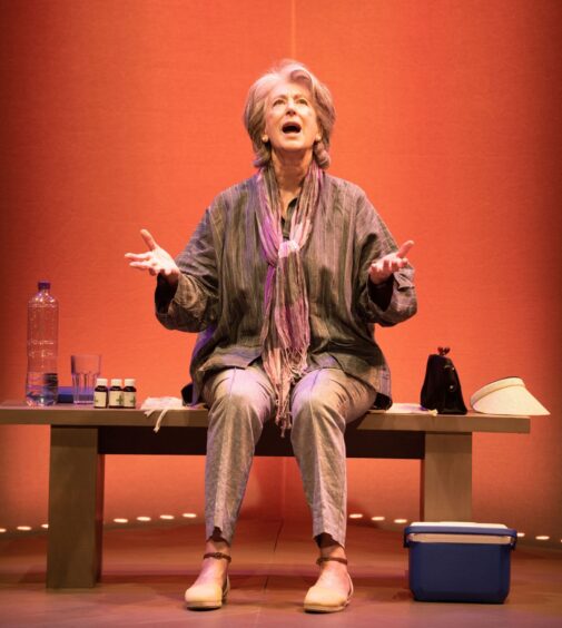 Maureen Lipman on stage in Rose last year.