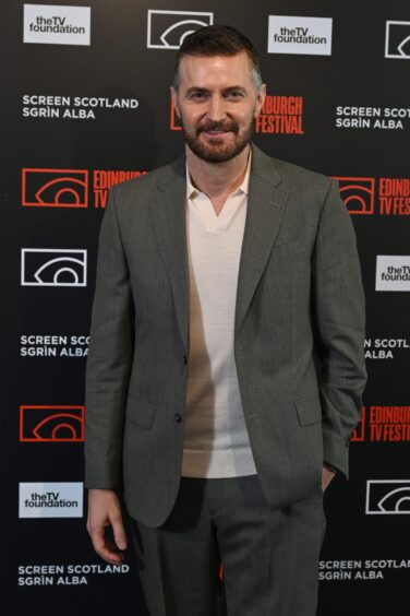 Richard Armitage at the Edinburgh TV Festival last week.