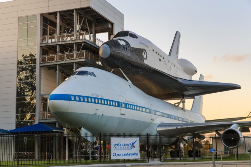 Space Center Houston.