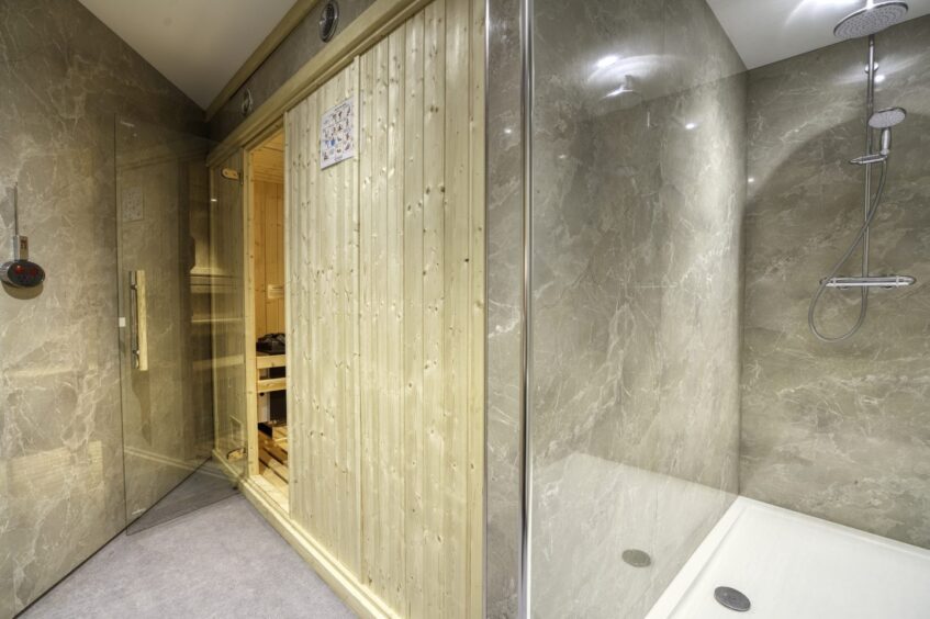 You'll have exclusive access to modern leisure facilities like the sauna.