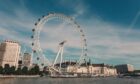 The London Eye.