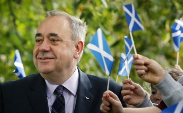 Alex Salmond. Image: PA