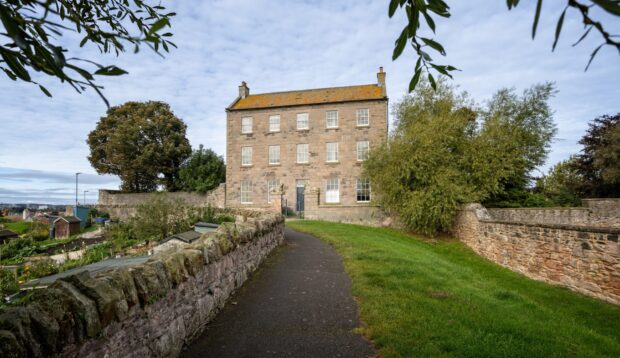 The Georgian townhouse, once admired by the painter LS Lowry, retains a lot of its original features.