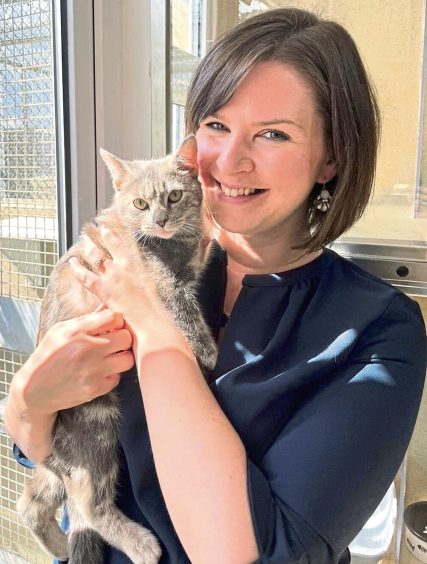 Lindsay Fyffe-Jardine, CEO of Edinburgh Dog and Cat Home.