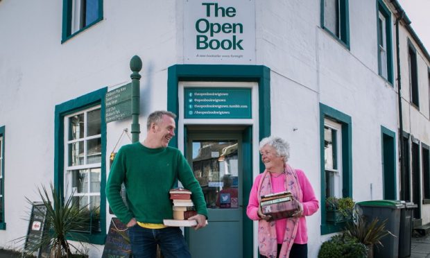 Kathleen English and Son had a cunning plan to help shift some books in the shape of homemade Irish fruit loaf.