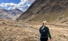 Louise hiking in Glencoe. Image: Louise Gillespie