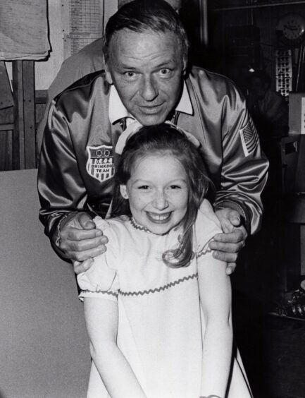 Frank Sinatra and Lena Zavaroni.