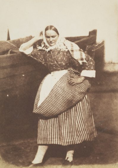 David Octavius Hill and Robert Adamson's 'Jeanie Wilson' from their Newhaven collection.