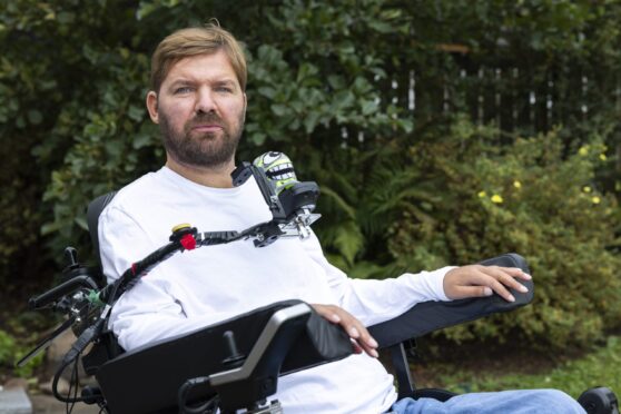 Danny Mavor has been confined to a wheelchair since a motorbike accident left him paralysed from the chest down.