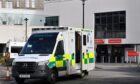 An ambulance at Aberdeen Royal Infirmary.     
Picture by Kami Thomson