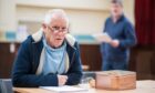 Billy Mack in rehearsals for new play Men Don't Talk.