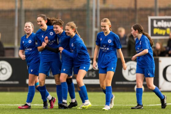 Musselburgh Windsor vs Hamilton Academical in the SWF Scottish Power Youth Challenge Cup.