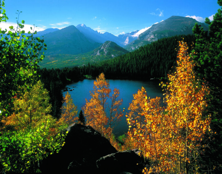 A drive to Rocky Mountain National Park is like visiting another world.