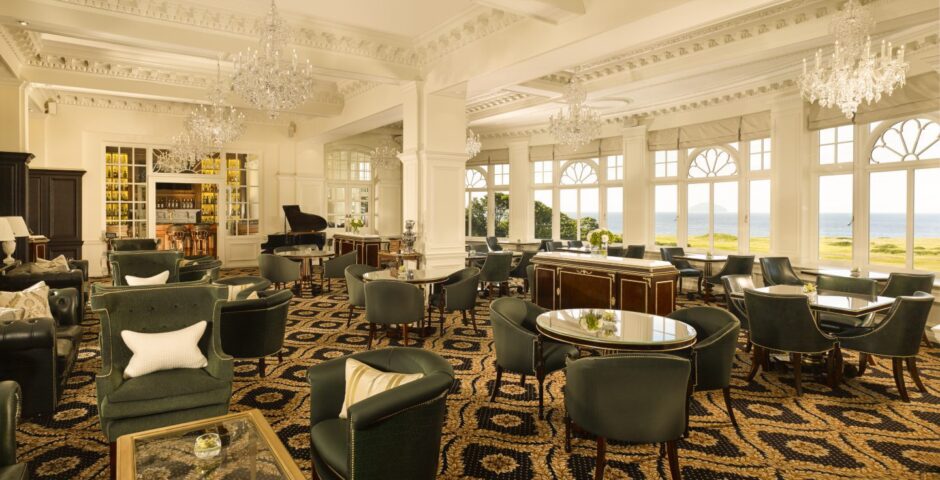 The Grand Tea Lounge at Trump Turnberry