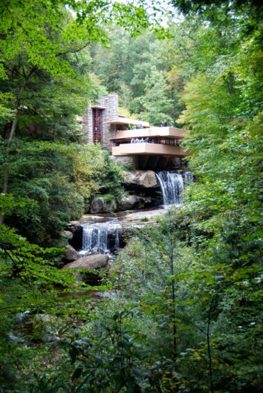 Frank Lloyd Wright’s Fallingwater.