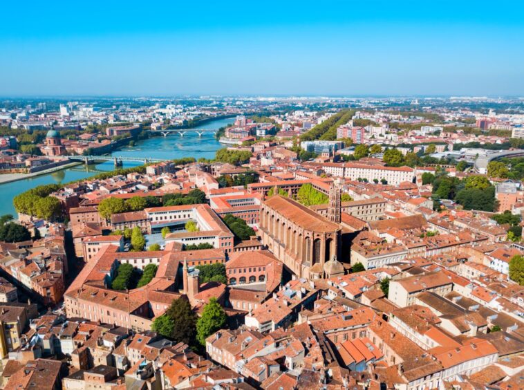 Toulouse from above.