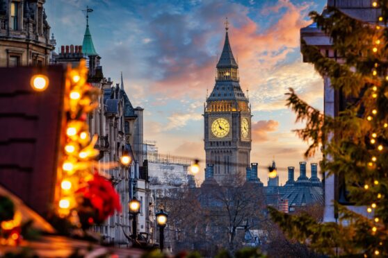 Christmas in London.