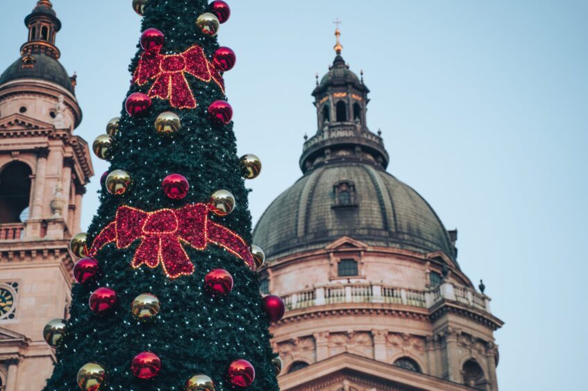 Budapest in the festive spirit;