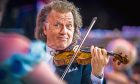 Dutch violinist and concert director André Rieu.