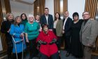 Attendees of the meeting in Holyrood included The Sunday Post’s Chief Reporter, Marion Scott, second right. Attendees gathered to discuss the lack of action following then First Minister Nicola Sturgeon’s high-profile apology for the forced adoption scandal, which was issued last year prior to her leaving the role.