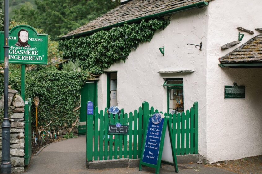 Sarah Nelson’s Grasmere Gingerbread Shop.