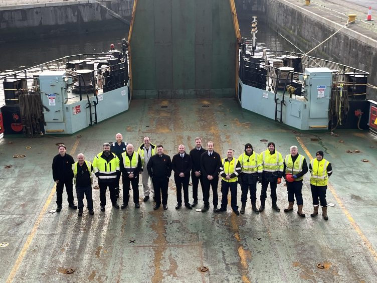 The crew of the ship's final voyage.