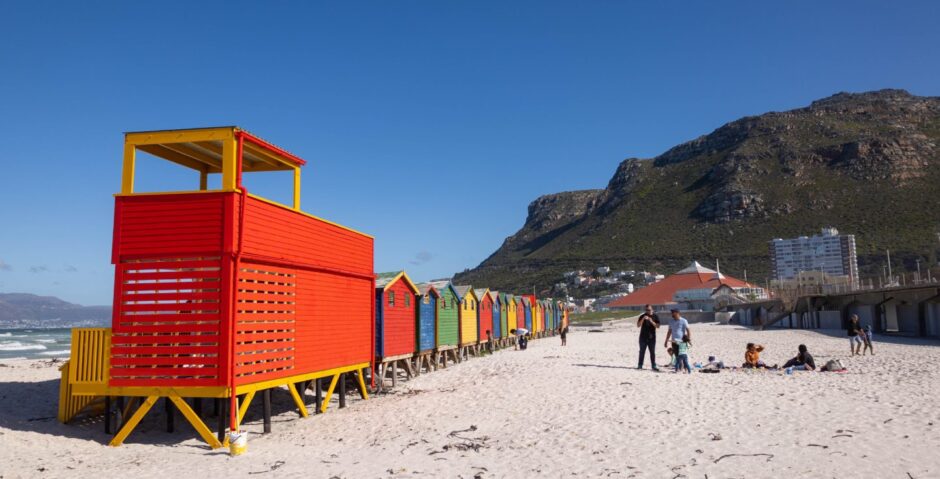 Muizenberg Beach.