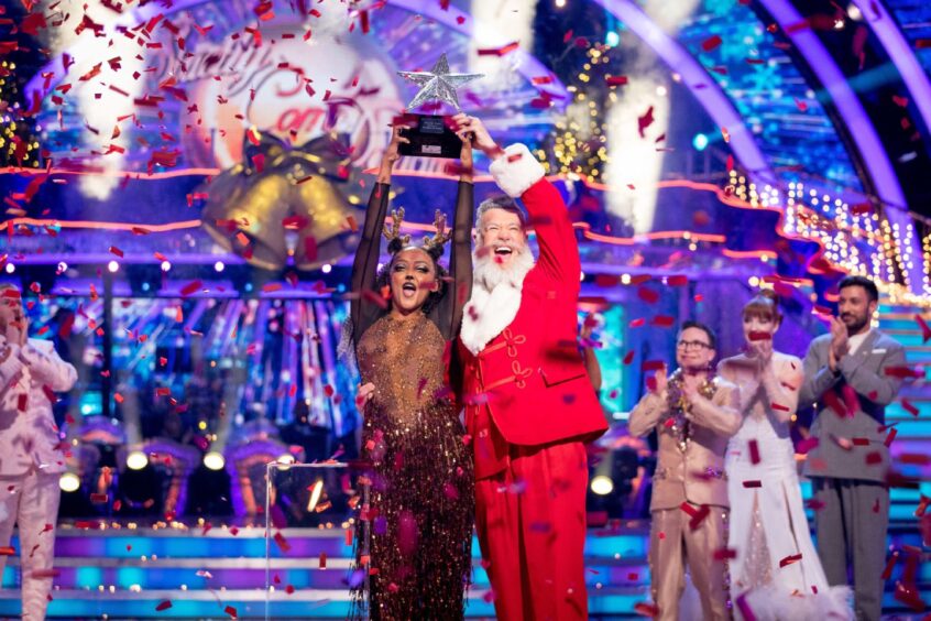 Alexandra Mardell and Kai Widdrington were the winners of the Strictly Come Dancing Christmas Special 2022.