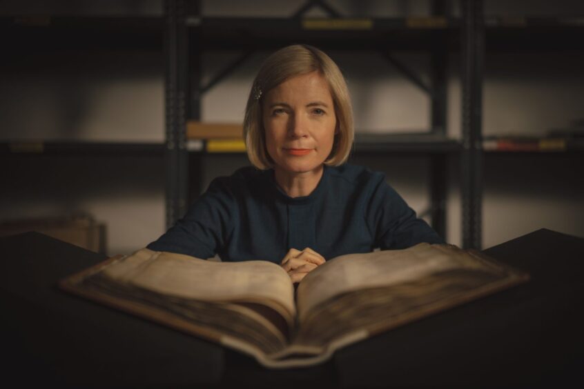 Lucy Worsley.