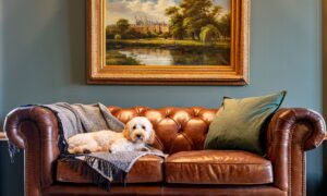 Your dog will feel like a king for a day at Melville Castle.